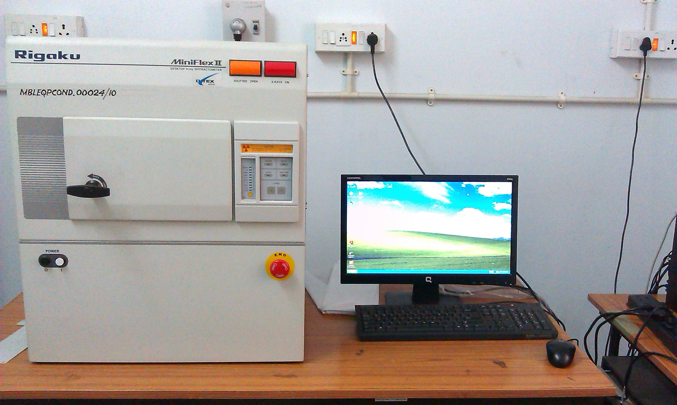 Mini X-ray Diffractometer (Mini XRD) unit